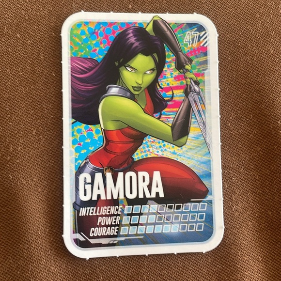 4/$20 Marvel Collectors Card #47 - GAMORA - Picture 3 of 3